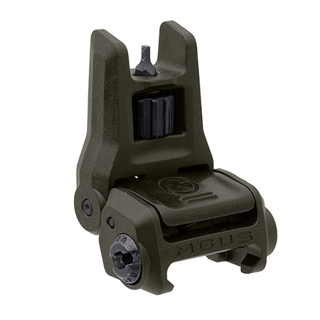 [840815132189] Magpul MAG1166-ODG MBUS 3 Sight Front  Olive Drab Green Flip Up AR-10/AR-15/M4/M16/M110/SR-25