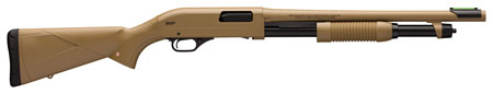 [048702007316] Winchester Repeating Arms 512326395 SXP Defender 12 Gauge 18" 5+1 3" Overall Flat Dark Earth Right Hand (Full Size) Includes 1 Invector-Plus Choke