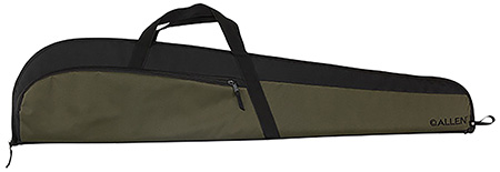 [026509049029] Allen 69346 Powell Rifle Case 46" Green w/Black Trim 600D Polyester, Foam Padding, Large Accessory Pocket  &  Lockable Zippers