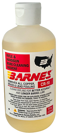 [716876008100] Barnes Bullets 30755 CR-10 Bore Cleaner 8 oz Squeeze Bottle