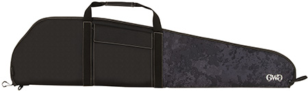 [026509054399] Girls With Guns 90746 Midnight Rifle Case 46" Black with Shade Blackout Camo for Scoped or Non Scoped Rifles