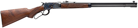 [048702019784] Winchester Repeating Arms 534283137 Model 1892 Deluxe Takedown Full Size 357 Mag 11+1 24" Polished Blued Octagon Barrel, Color Case Hardened Steel Receiver, Grade V/VI Walnut Fixed Stock