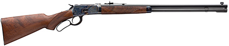 [048702019760] Winchester Repeating Arms 534283141 Model 1892 Deluxe Takedown Full Size 45 Colt (LC) 11+1 24" Polished Blued Octagon Barrel, Color Case Hardened Steel Receiver, Grade V/VI Walnut Fixed Stock