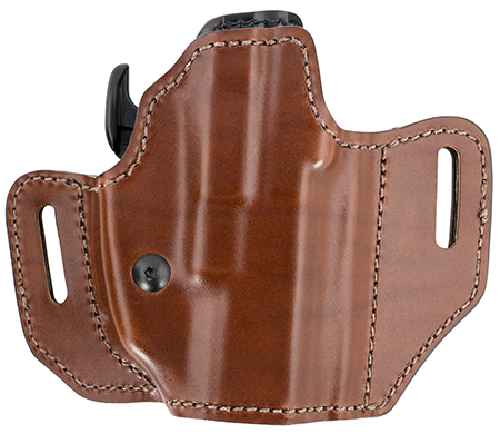 [013527325655] Bianchi 32831 Allusion Assent Pro-Fit OWB Size 13b Tan Leather Belt Slide Compatible w/FN FNS/Ruger Security-9/Glock 1919X/23/45 Fits 4" Barrel Belt Up to 1.50" Wide Right Hand