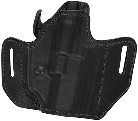 [013527325822] Bianchi 54501 Allusion Assent Pro-Fit OWB Size 04 Black Leather Belt Slide Fits Springfield XD Fits Sig P220 Fits FN FNP Right Hand