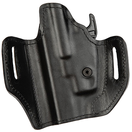 [013527325839] Bianchi 54502 Allusion Assent Pro-Fit OWB Size 04 Black Leather Belt Slide Fits Springfield XD Fits Sig P220 Fits FN FNP Left Hand