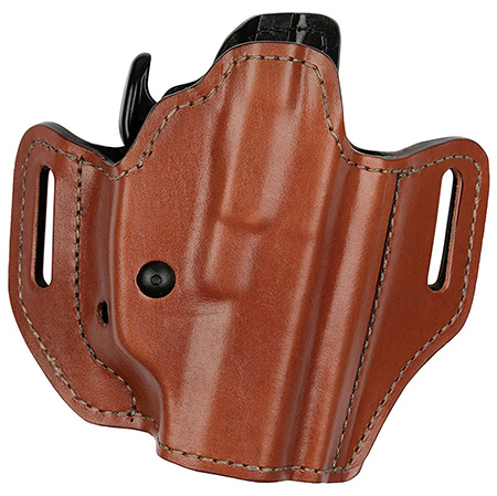 [013527325808] Bianchi 34501 Allusion Assent Pro-Fit OWB Size 04 Tan Leather Belt Slide Fits Springfield XD Fits Sig P220 Fits FN FNP Right Hand