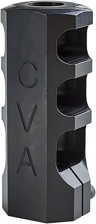 [043125117260] CVA AC1726 Muzzle Brake  Black Nitride with 3/4"-24 tpi Threads for 50 Cal CVA Paramount, Accura LR-X, Accura MR-X