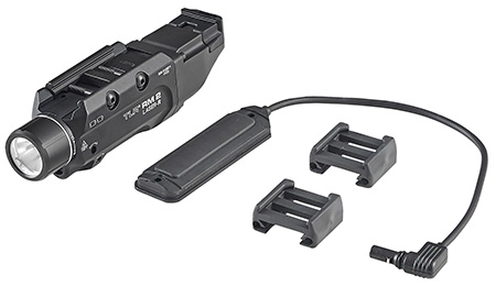 [080926694477] Streamlight 69447 TLR-2 RM w/Laser Black Aluminum, 1,000 Lumens White LED Bulb/Red Laser, 297 Meters Beam, Picatinny Rail Mount