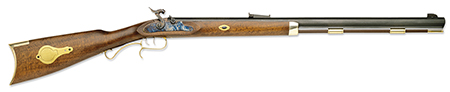 [040589240084] Traditions R24008 Hawken Woodsman  50 Cal Percussion 28" Blued/Hardwood