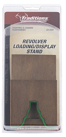 [040589130804] Traditions A1308  Display/Loading Stand Brown Black Powder Wood Multi Caliber
