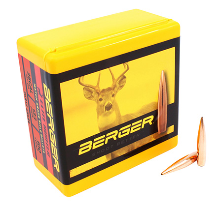 [679459255868] Berger Bullets 25586 Elite Hunter Outer Limits 25Cal 133gr Boat Tail 100/Box