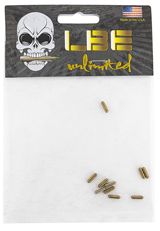 [765857617671] LBE Unlimited ARTDD AR Parts Take Down Detents 10 Pack AR-Platform Brass Brass