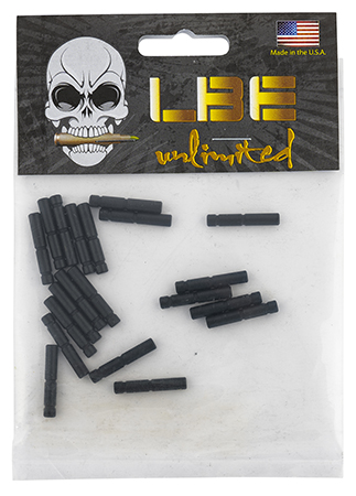 [706612407489] LBE Unlimited ARHTPN20K AR Parts Hammer/Trigger Pin 20 Pack AR-15 Black Steel