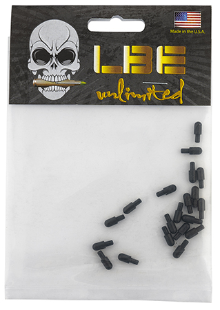 [706612407526] LBE Unlimited ARBCPL20PK AR Parts Bolt Catch Plunger 20 Pack AR-15 Black Steel