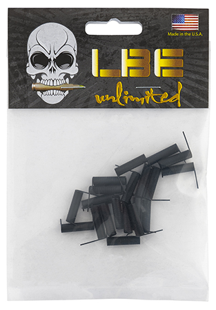 [706612407540] LBE Unlimited AREPS20PK AR Parts Ejection Port Cover Spring 20 Pack AR-15 Black Stainless Steel