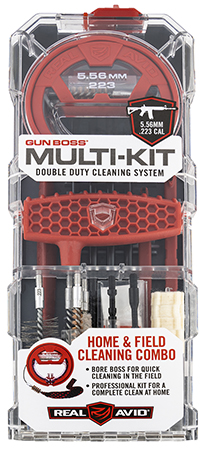 [813119013126] Real Avid AVGBMK223 Gun Boss Multi-Kit 223 Rem 5.56x45mm NATO Rifle