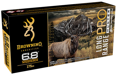 [020892229754] Browning Ammo B192500682 Long Range Pro Hunter 6.8Western 175gr Sierra Tipped GameKing 20 Per Box/10 Case