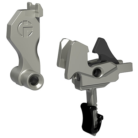 [859177004539] Hiperfire XAKM3 Xtreme AK Mark-3 Single-Stage Flat Trigger with 2 lbs Draw Weight  &  Nickel Boron Finish for AK-Platform