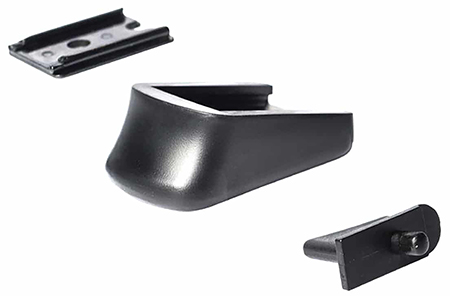 [765595510203] Mec-Gar F42090SET Finger Rest Set  made of Polymer  &  Steel with Blued Finish for Walther PP, PPK  &  PPK/S Magazines