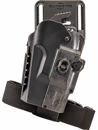 [084871330046] SureFire HD1RPRO Masterfire Rapid Deploy OWB Black Polymer Belt Right Hand