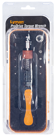 [011516513007] Lyman 7031300  Torque Wrench Black/Orange Steel Rubber Handle