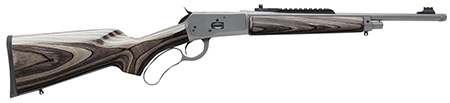 [8053800941549] Chiappa Firearms 920409 Wildlands 1892 Full Size 44 Mag 5+1 16.50" Mystikote Dark Gray Steel Barrel, Mystikote Dark Gray Picatinny Rail Steel Receiver, Fixed Gray Laminate Stock