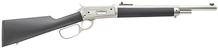 [8053670712058] Chiappa Firearms 920355 1886 Kodiak 45-70 Gov 4+1, 18.50" Barrel, Steel Barrel/ Receiver w/ Matte Chrome Coating, Black Rubber Coated Walnut Stock, Right Hand