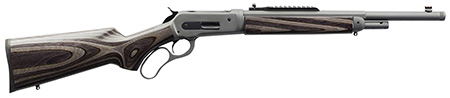 [8053800941563] Chiappa Firearms 920411 Wildlands Takedown 1886 Full Size 45-70 Gov 4+1 18.50" Mystikote Dark Gray Threaded Barrel, Mystikote Dark Gray Picatinny Rail Steel Receiver, Fixed Gray Laminate Stock