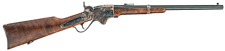 [8053670710627] Chiappa Firearms 920084 1860 Spencer Carbine 45 Colt (LC) 7+1, 20" Blued Color Case Hardened, Steel Oiled Walnut, Right Hand