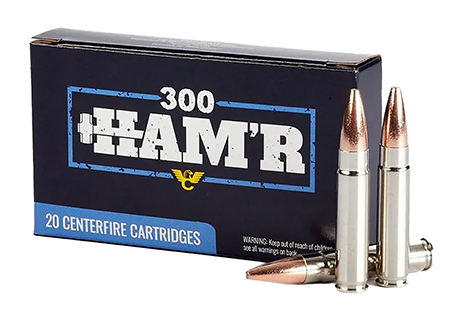 [810025503581] Wilson Combat A300HMR135HBN HAM'R Bonded 300 HAM'R 135 gr Speer HAM'R Bonded Nickel-Plated Brass 20 Bx/ 10 Case
