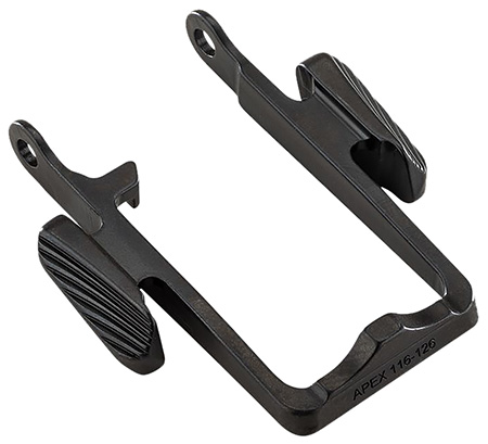 [854751007180] Apex Tactical 116126 Enhanced Slide Release  CZ P10c Black Melonite Steel Pistol Ambidextrous