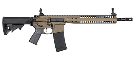 [855148002627] LWRC ICR5CK16SPR Individual Carbine SPR 5.56x45mm NATO 16.10" 30+1 Flat Dark Earth Cerakote, Black Adjustable Stock, Magpul MOE+ Grip