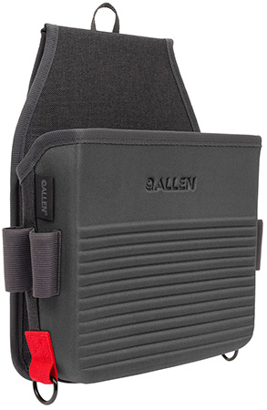 [026509054221] Allen 8324 Competitor Shell Bag Gray EVA Capacity 50rd Waist Mount 2" Belt