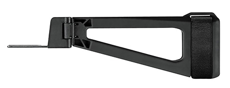 [699618783308] SB Tactical AKTF01SB AKTF  Left Side Folding Black Synthetic with 11.75" OAL  &  Nylon Strap for AK-47, AK-74 (Tube Not Included)