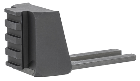 [699618783261] SB Tactical 22F01SB Brace Adapter  for AK 47/74 Pistols Black 7075 Aluminum with Steel Forks