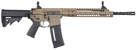 [859890005288] LWRC SIX8A5RCK16 SIX8 A5 6.8mm Rem SPC II 16.10" 30+1 Flat Dark Earth Cerakote Adjustable Stock