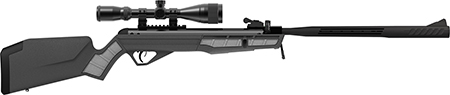 [028478153349] Crosman CMU7SXS Mag-Fire Ultra Nitrogen Piston 177 12rd Shot Black Black Fixed All Weather Stock Scope 3-9x40mm AO