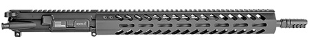 [854164007234] HM Defense 16MBUP556L MonoBloc Upper  223 Remk, 5.56x45mm NATO 16" Black Cerakote Barrel 7075-T6 Aluminum Black Anodized Receiver, 15" M-LOK Free-Float Handguard with Long Rail for AR-15