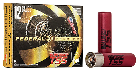 [604544637960] Federal PTSSX191F7 Premium Turkey Heavyweight TSS 12Gauge 3.50" 2 1/4oz 7Shot 5 Per Box/50 Case