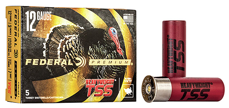 [604544637984] Federal PTSSX193F7 Premium Turkey Heavyweight TSS 12Gauge 3" 1 3/4oz 7Shot 5 Per Box/50 Case