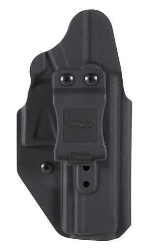 [723364218071] Walther Arms 5130223 PDP  OWB Black Kydex Compatible w/ Walther PDP Fits 4.50" Barrel Paddle Mount
