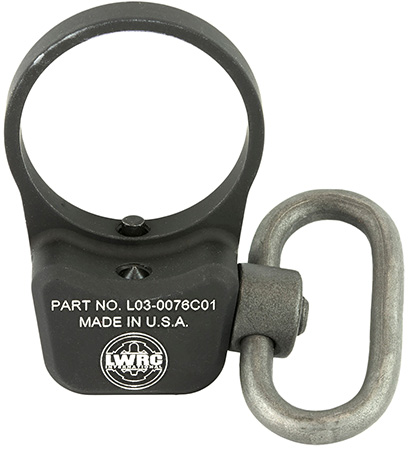 [855148002252] LWRC 2000072A01 Sling Mount  Metal Black Quick Detach