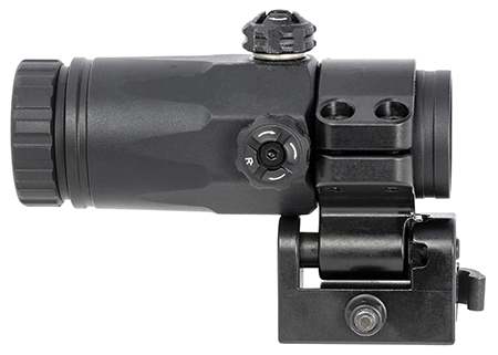 [840103166902] Meprolight USA 8014000500 MX3-T Magnifier Black 3 x 1.06" Pullback Flip to Side