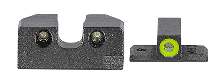 [810013520804] Meprolight USA 401103111 Hyper-Bright  Green Tritium Green Outline Front Sight-Green Tritium Black Outline Rear Sig Sauer P-Series