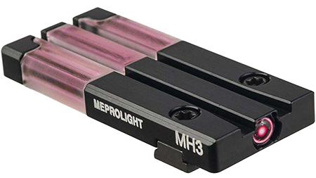 [810013520088] Meprolight USA 631053408 FT Bullseye Rear Sight Red Tritium/Fiber Optic Glock MOS