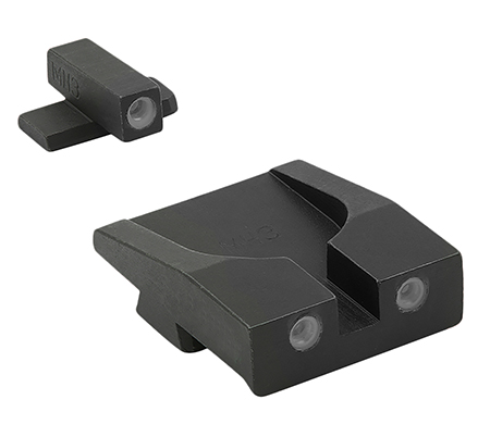 [840103136233] Meprolight USA 114203101 Tru-Dot  Green Tritium White Outline Front Sight-Green Tritium White Outline Rear Sight Springfield Armory XD-M/XD-S (Non OSP)