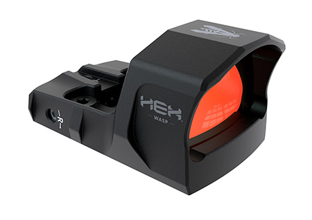 [706397943042] HEX Optics GE5077MICRET Hex Wasp  Black Anodized 3.5 MOA Red Dot