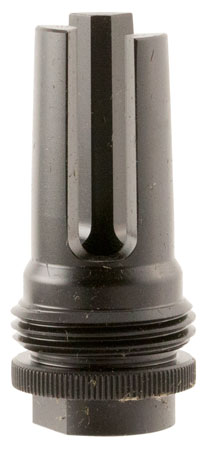 [817272016901] SilencerCo AC1561 ASR Flash Hider Black Steel with 13.5x1 LH tpi Threads for 9mm