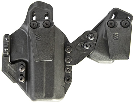 [604544673777] Blackhawk 416142BK Stache  IWB Size 42 Black Polymer Belt Clip Fits Colt Commander Ambidextrous